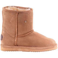 Schuhe Damen Stiefel Warmbat Stiefel Kangaroo Winterstiefel Braun