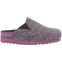 Schuhe Damen Hausschuhe Scholl Hausschuhe Poppy Ela Pantoffeln Grau