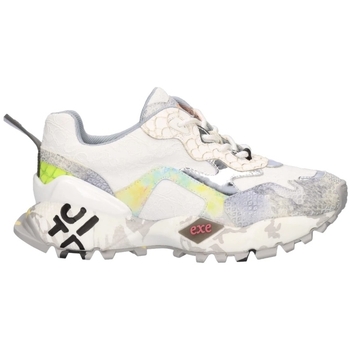 Schuhe Damen Sneaker Exé Shoes EXÉ Sneakers 134-38 - Beige/Silver Multicolor