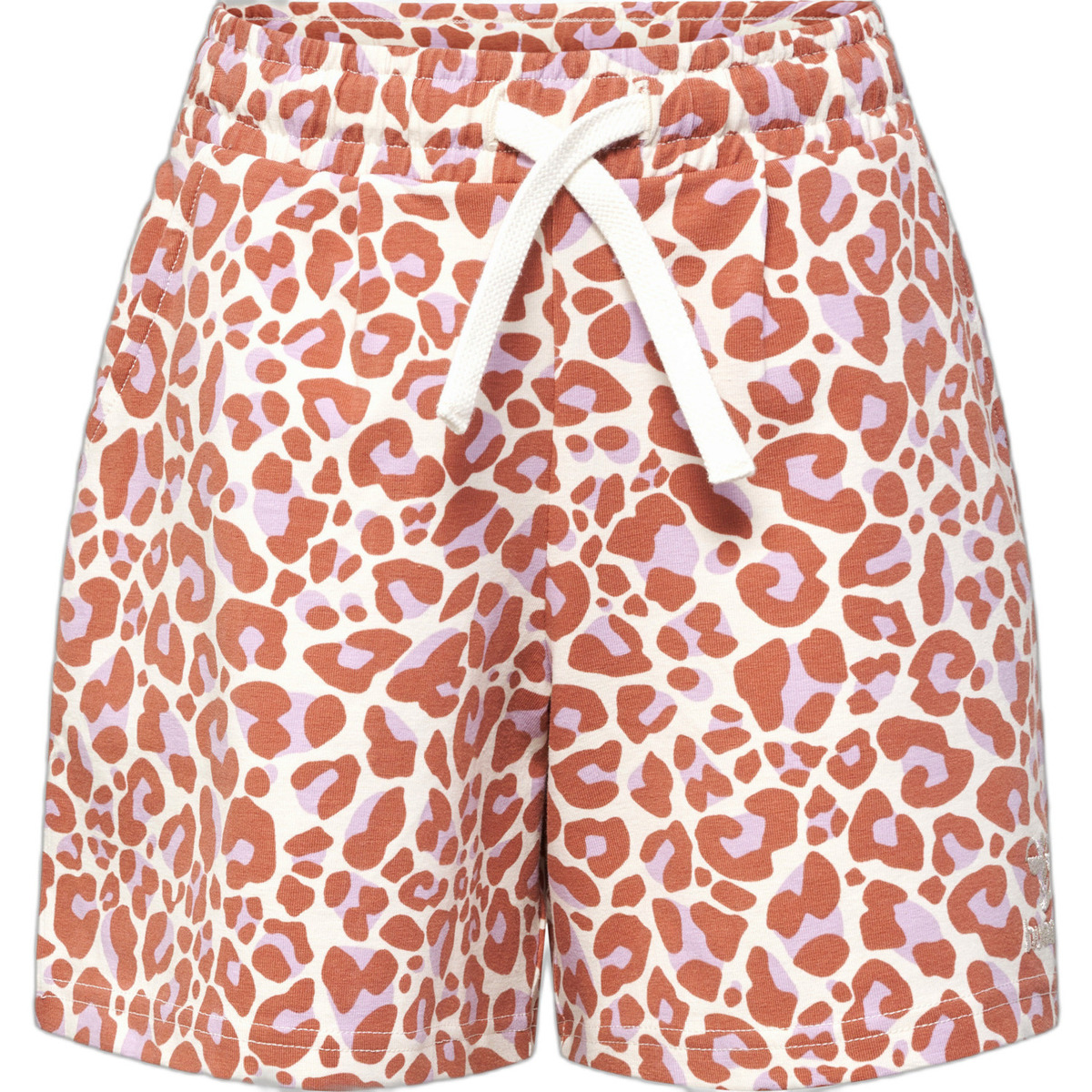 Kleidung Mädchen Shorts / Bermudas hummel Short fille  Jumpy AOP Braun