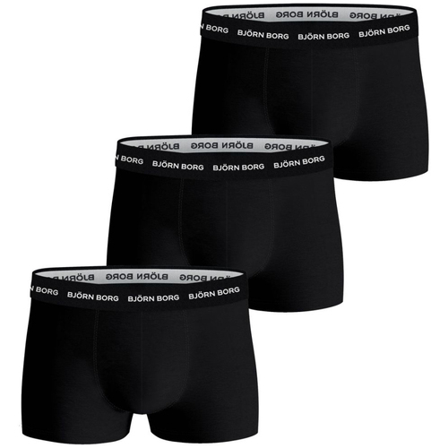 Unterwäsche Herren Boxer Björn Borg 3-Pack Boxers Schwarz