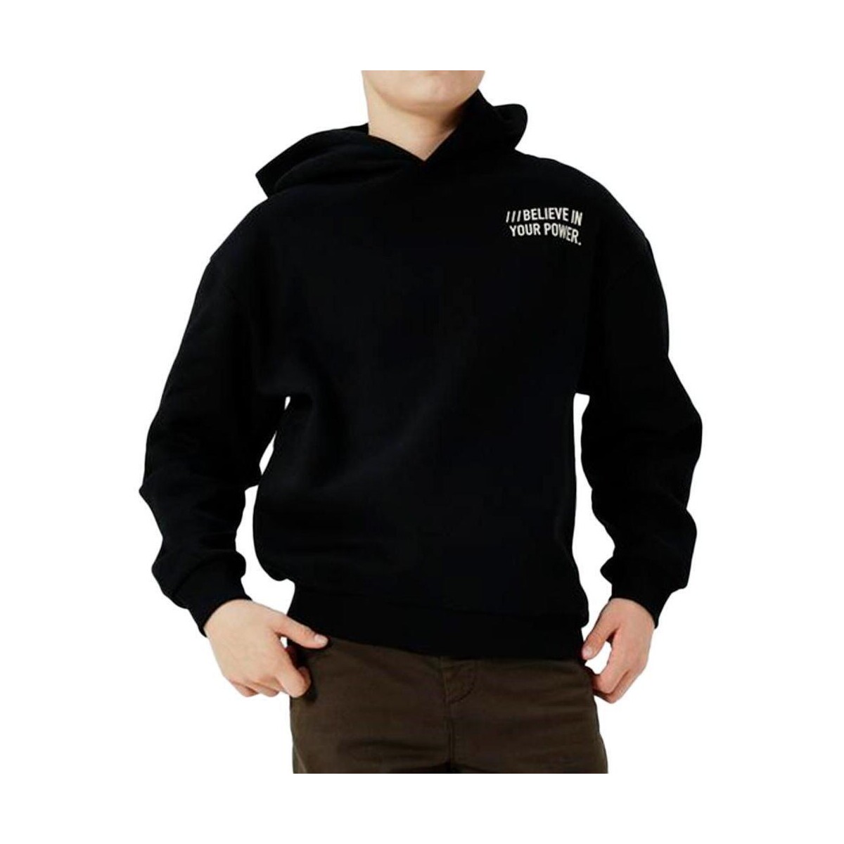 Kleidung Jungen Sweatshirts Name it 13235236-BLK Schwarz