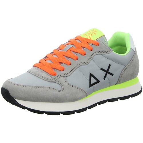 Schuhe Herren Sneaker Sun68 TOM FLUO Z35102 06 Grau