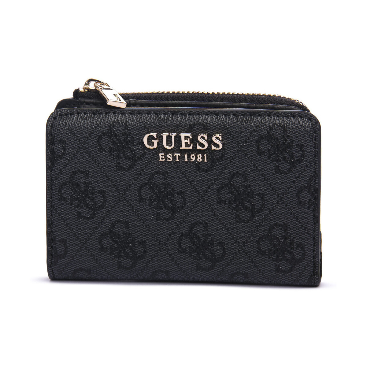 Taschen Damen Portemonnaie Guess CLO LAUREL LARGE ZIP Grau