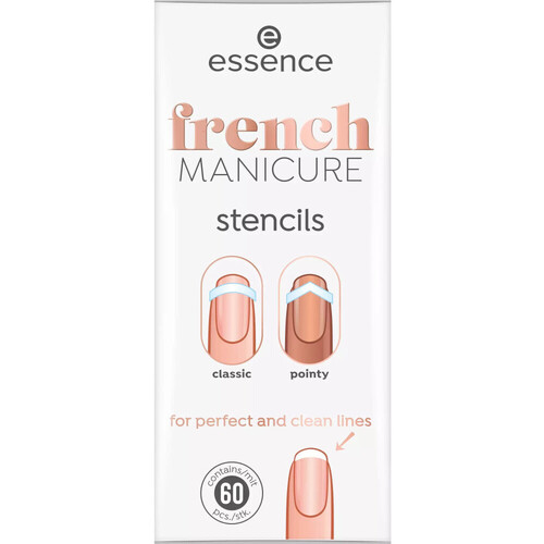 Beauty Damen Manuküre Set Essence Schablonen für French Manicure Other