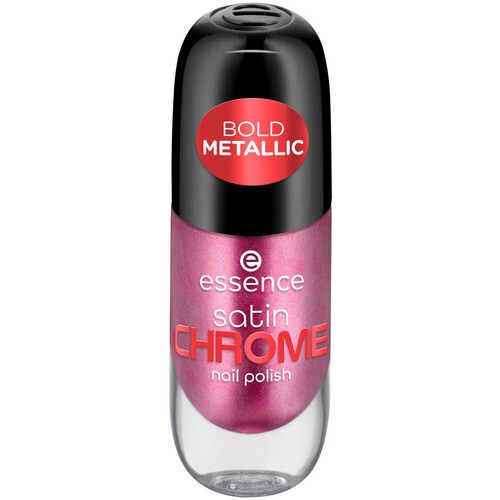 Beauty Damen Nagellack Essence Satin Chrome Nagellack - 03 Meta Maroon Violett