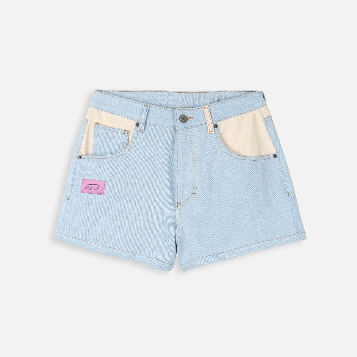 Kleidung Damen Shorts / Bermudas Oxbow Short DENIM Blau