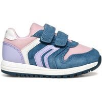 Schuhe Mädchen Sneaker Geox Baskets bébé fille  Alben A Blau