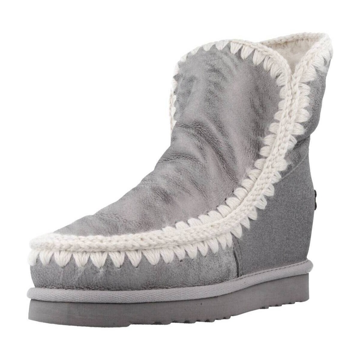 Schuhe Damen Stiefel Mou FW121000C Grau
