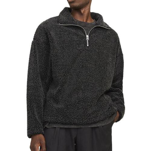 Kleidung Herren Sweatshirts Jack & Jones 12267470-BLK Grau
