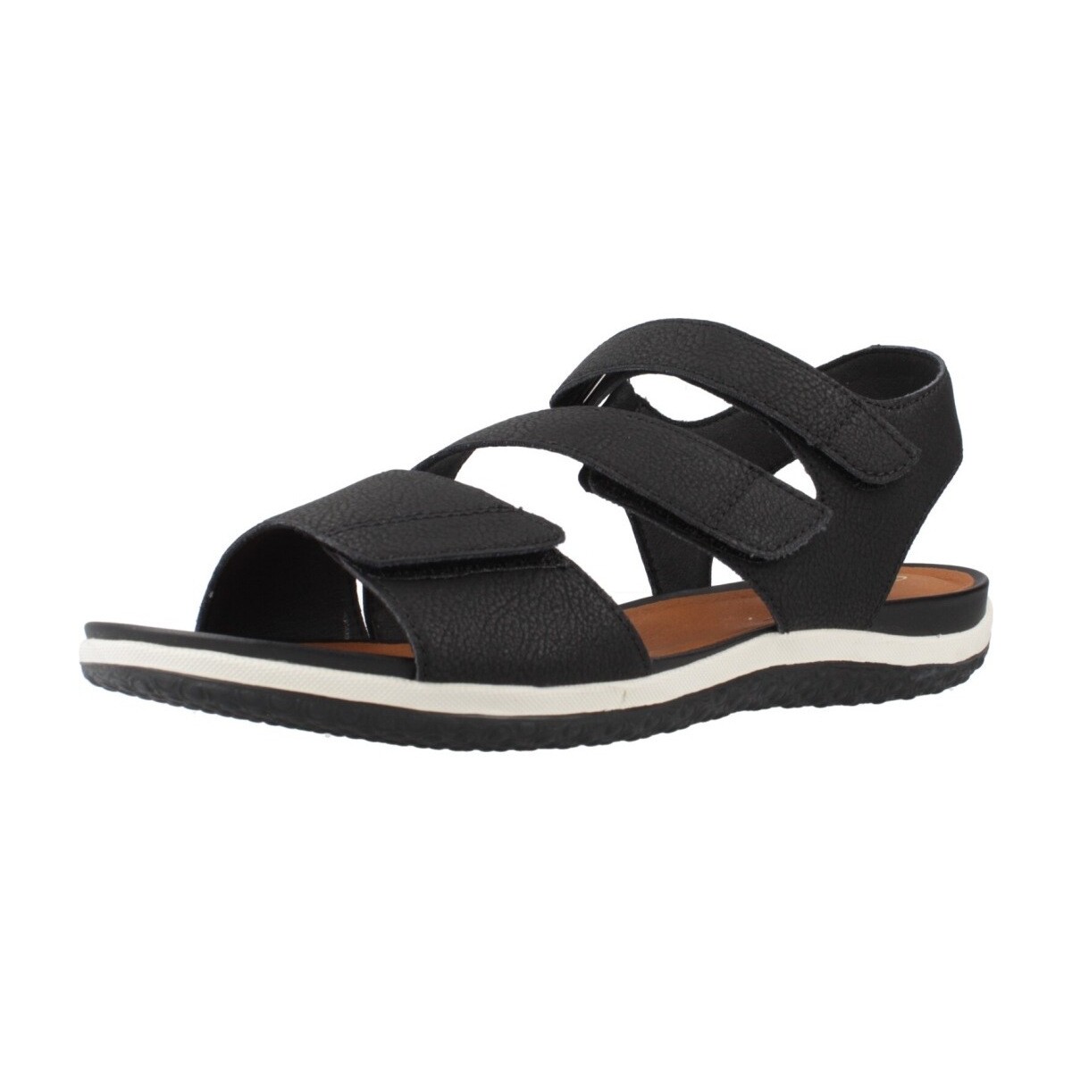 Schuhe Damen Sandalen / Sandaletten Geox D SANDAL VEGA Schwarz