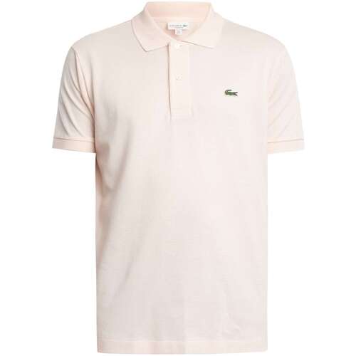 Kleidung Herren Polohemden Lacoste Poloshirt aus Original-Piqué mit klassischer Passform Rosa