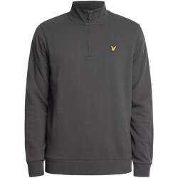 Kleidung Herren Sweatshirts Lyle & Scott Loopback-Sweatshirt mit Viertelreißverschluss Grau