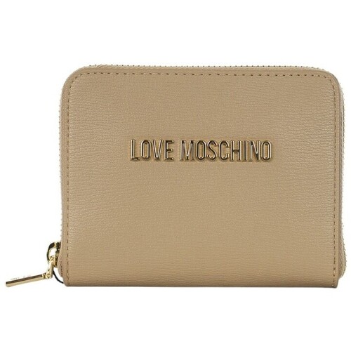 Taschen Damen Portemonnaie Love Moschino  Beige