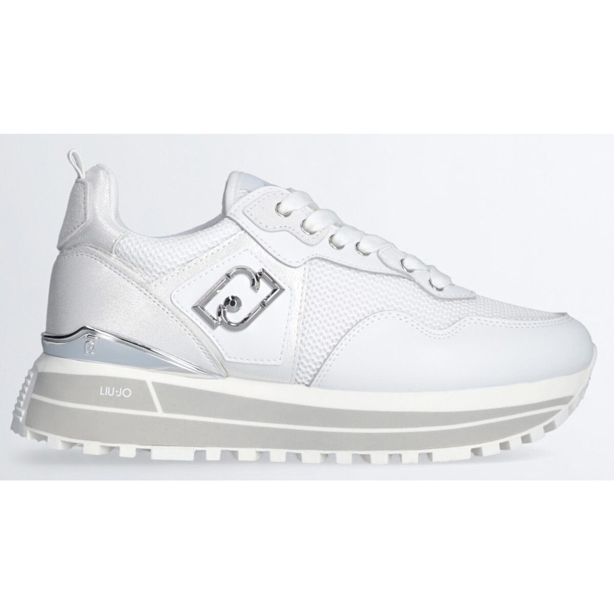 Schuhe Damen Wanderschuhe Liu Jo LJDPE25-BA5013-WHI Weiss