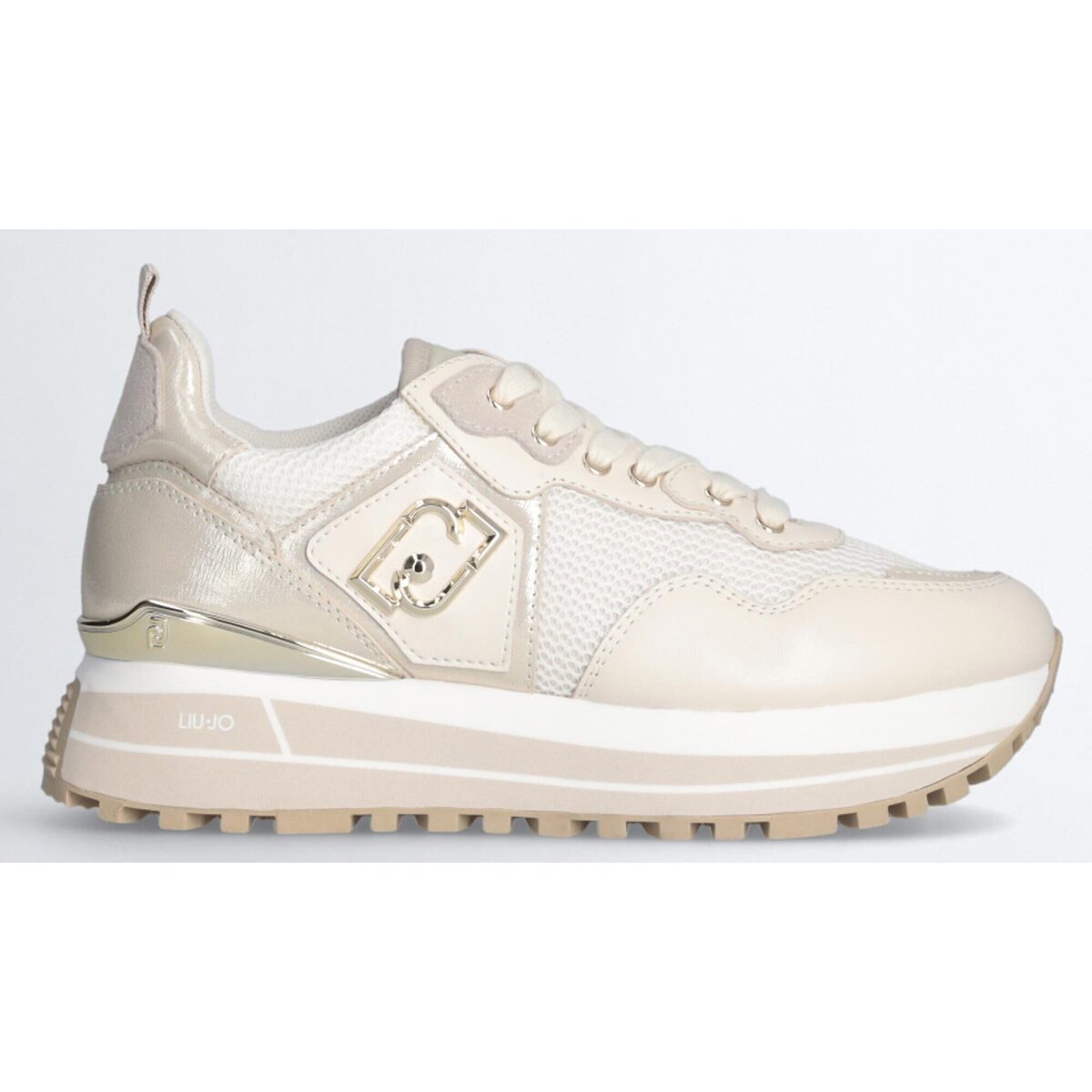 Schuhe Damen Wanderschuhe Liu Jo LJDPE25-BA5013-IVO Beige