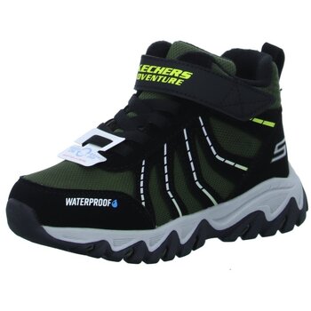 Schuhe Jungen Wanderschuhe Skechers Bergschuhe 406412L 406412L BKGR BKGR Schwarz