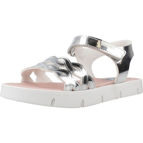 Schuhe Mädchen Sandalen / Sandaletten Pablosky 440855P Silbern