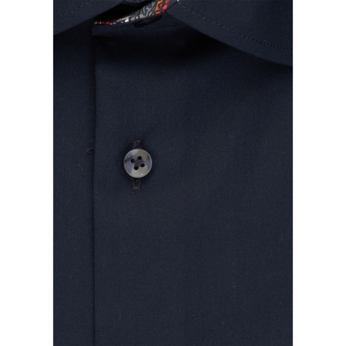 Seidensticker Hemd BUSINESS KENT PATCH5 Langarmhemd Blau