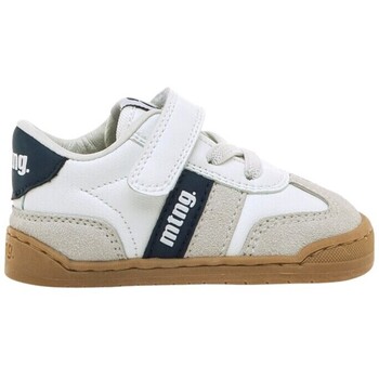 Schuhe Kinder Sneaker MTNG 49060 Blanco Weiss