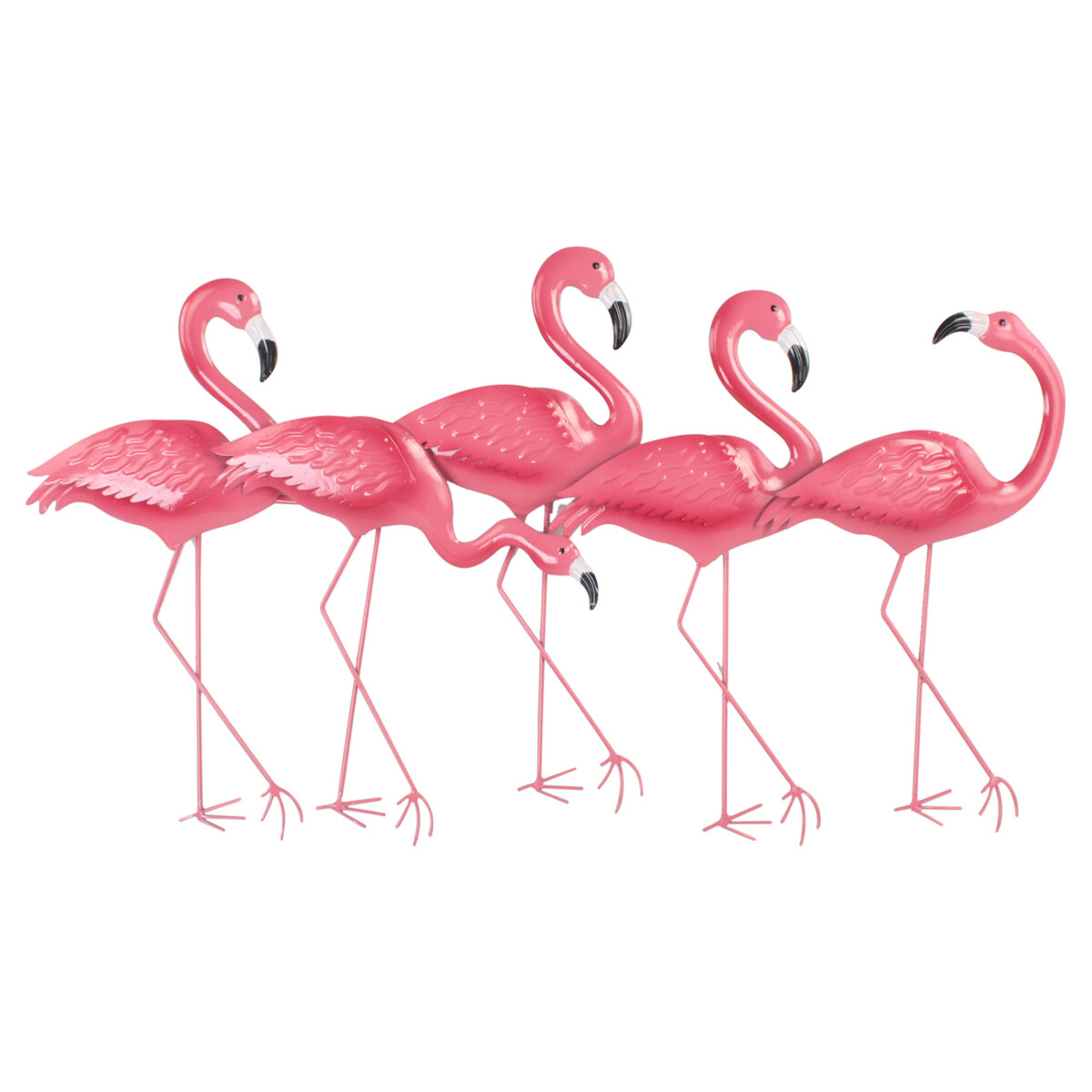 Home Statuetten und Figuren Signes Grimalt Flamingos Wanddekoration Rosa