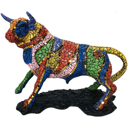 Home Statuetten und Figuren Signes Grimalt Stier Multicolor