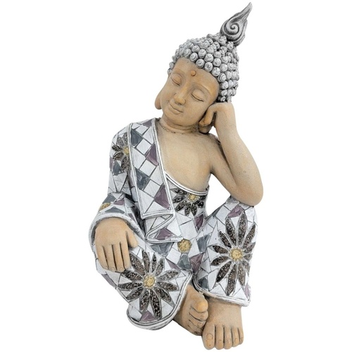 Home Statuetten und Figuren Signes Grimalt Buddha Im Freien Grau