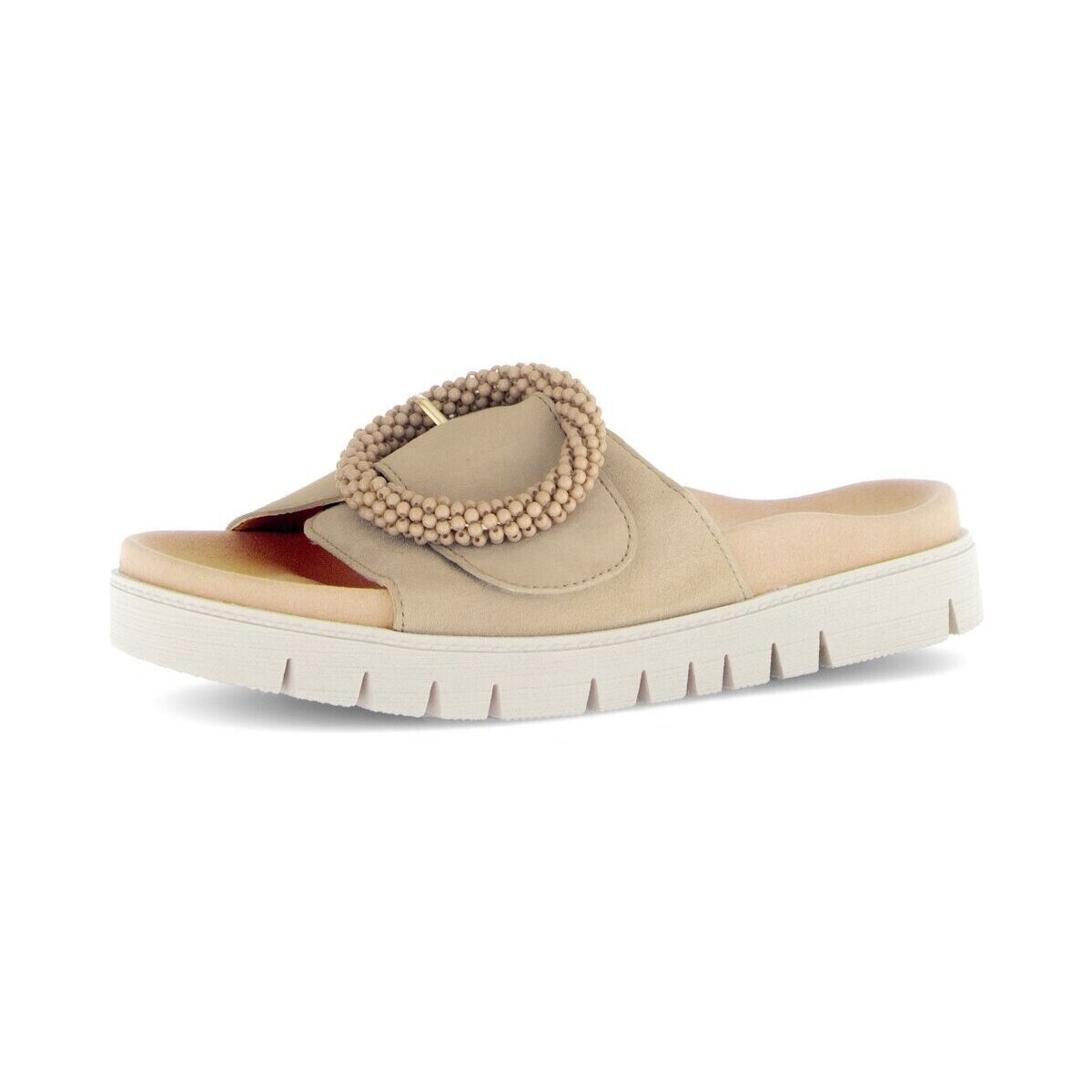 Schuhe Damen Pantoletten / Clogs Gabor Pantoletten Fashion 63.745.14 Beige
