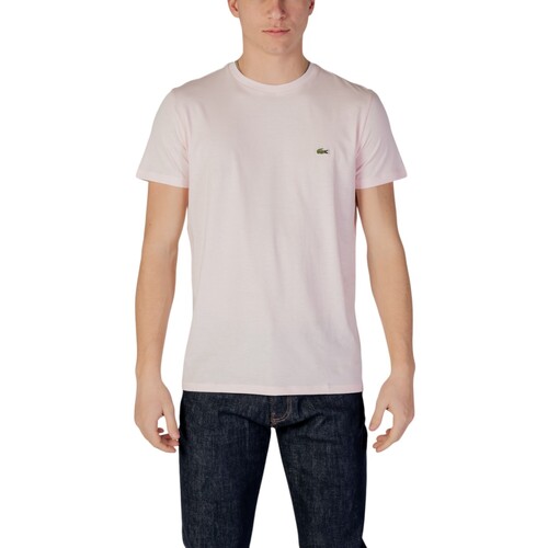 Kleidung Herren Langärmelige Polohemden Lacoste TH6709-00 Rosa