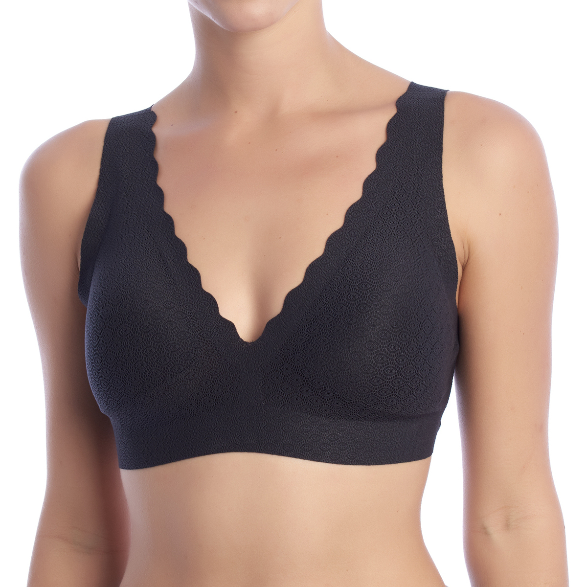 Unterwäsche Damen Sport-BH Sloggi  10201957-0004 Schwarz