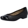 Schuhe Damen Ballerinas Rieker 51998 00-noir Noir Schwarz