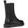 Schuhe Damen Low Boots Geox  Schwarz