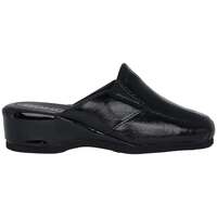 Schuhe Damen Hausschuhe Rohde Mandal Schwarz