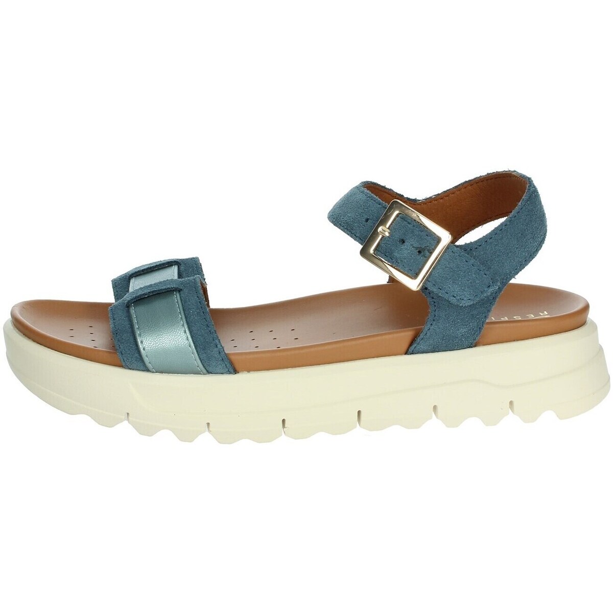 Schuhe Damen Sandalen / Sandaletten Geox D45SZA 022NF Blau