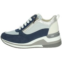 Schuhe Damen Sneaker High Keys K-10510 Blau