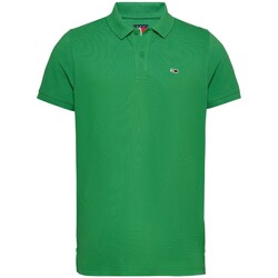 Kleidung Herren Polohemden Tommy Hilfiger TJM PLACKET DM0DM20676 Grün