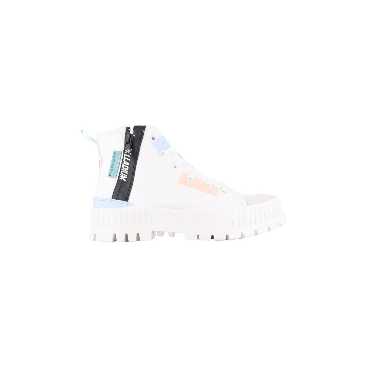 Schuhe Damen Sneaker Palladium PALLASHOCK BACKZIP 2 Weiss