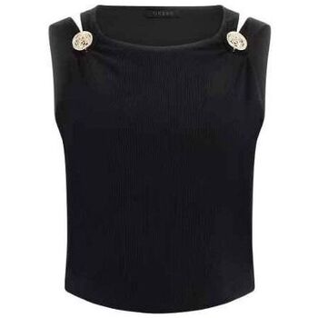Kleidung Damen Tops Guess W5RP13 KAQL2-JBLK Schwarz