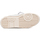 Schuhe Damen Sneaker Date D.A.T.E. CR-SH-GP COURT SHINY WHITE-GL.PLATINUM Weiss