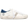 Schuhe Herren Sneaker Date D.A.T.E. HL-CA-WL HILL LOW CALF WHITE-BLUE Weiss