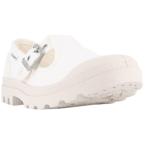 Palladium PAMPA M-JANE WASHED 100-SOFT WHITE Blanc Weiss