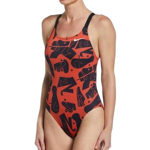 Kleidung Damen Badeanzug Nike NESSC050-631 Rot