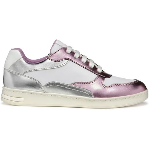 Schuhe Damen Sneaker Geox Baskets femme  Jaysen C Silbern
