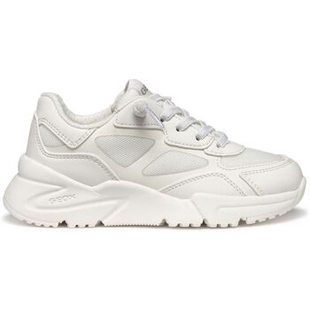 Schuhe Mädchen Sneaker Geox Baskets bébé fille  Loftus A Weiss