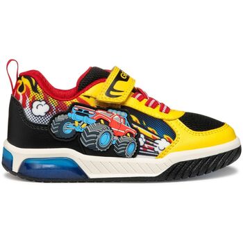 Schuhe Jungen Sneaker Geox Baskets enfant  Inek E Gelb