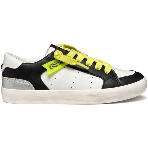 Schuhe Mädchen Sneaker Geox Baskets fille  Gisli A Schwarz