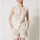 Kleidung Damen 3/4 & 7/8 Jeans Twin Set GILET IN MISTO LINO CON RICAMO Art. 251TP2161 