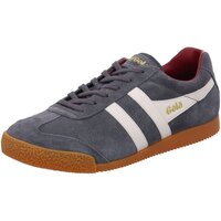 Schuhe Herren Fitness / Training Gola Sportschuhe storm-o.wht-deep red CMA192DG Harrier Suede Blau