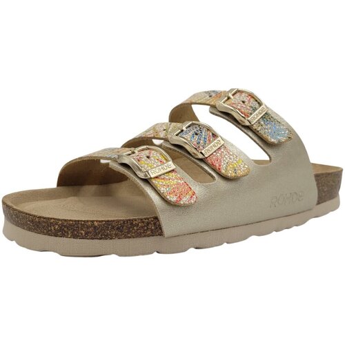 Schuhe Damen Pantoletten / Clogs Rohde Pantoletten 5625/14 Beige
