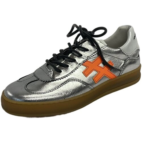 Schuhe Damen Derby-Schuhe & Richelieu Another Trend Schnuerschuhe plata A032 Silbern